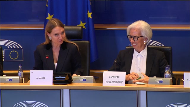 Monetary Dialogue with the ECB: opening statements by Aurore LALUCQ (S&D, FR), ECON Committee Chair and Christine LAGARDE, President of the European Central Bank